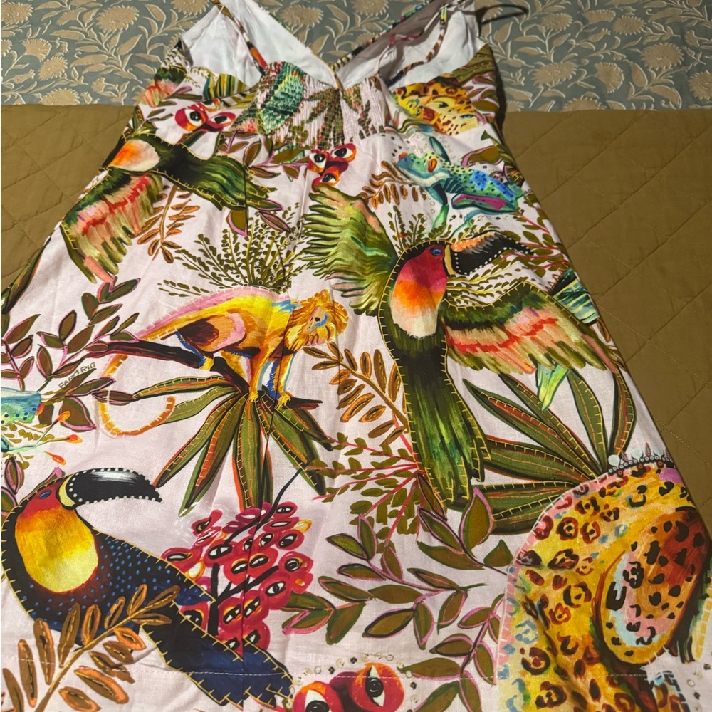 FARM Rio Multicolor Tropical Mini Dress - Picture 5 of 6